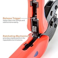 Solar MC4 Crimping Tool for 2.5/4/6mm² Solar MC4 Connector and PV Cable Installation Solar MC4 Crimping Tool for 2.5/4/6mm² Solar MC4 Connector and PV Cable Installation