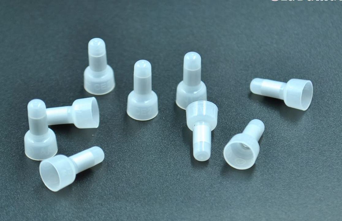 Closed End Cable Cap Crimp Connector - Protective Closed End Wire Terminals (Pack of 10) Closed End Cable Cap Crimp Connector - Protective Closed End Wire Terminals (Pack of 10)
