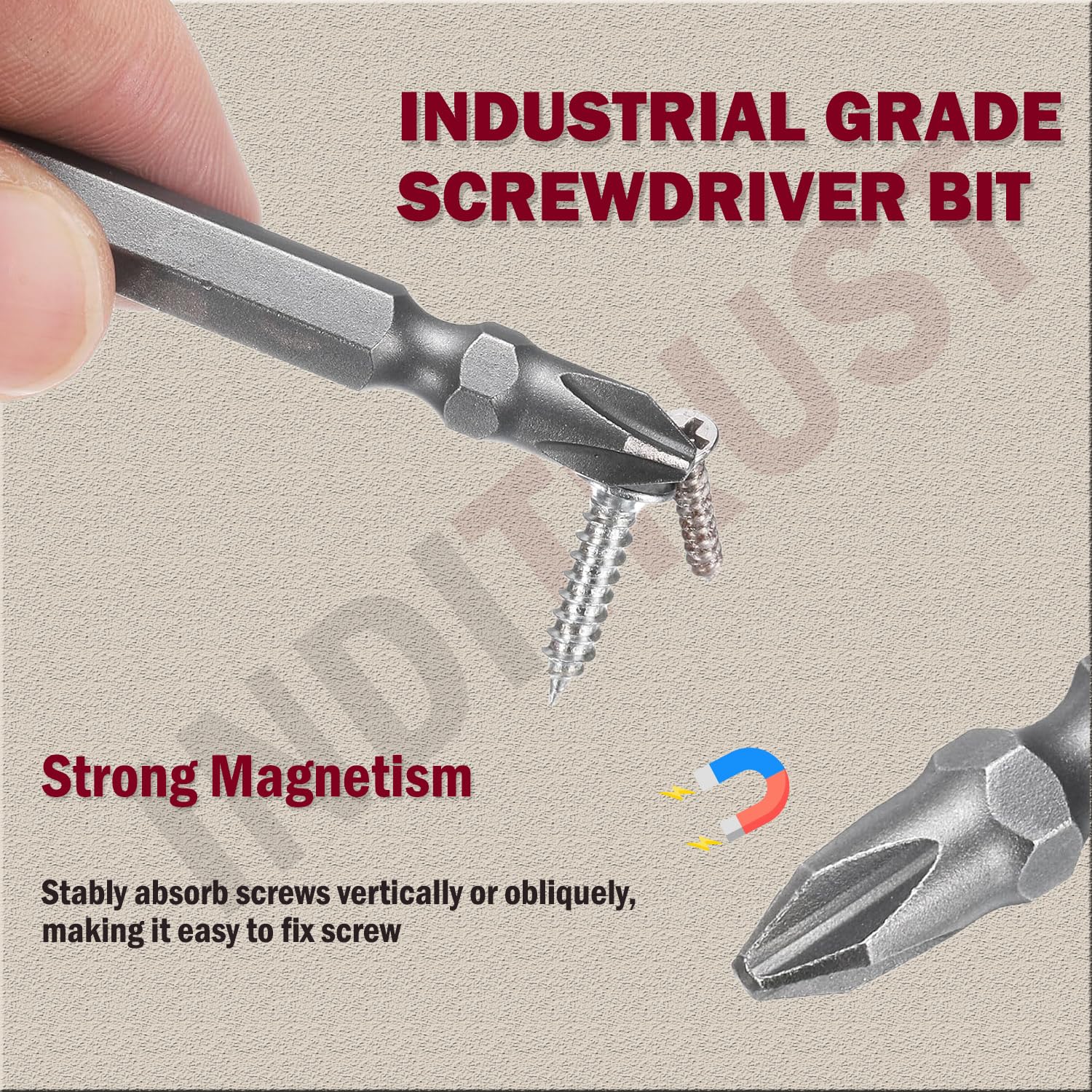 PH2 Bits Screwdriver Plus and Minus Bit ( Pack of 1) PH2 Bits Screwdriver Plus and Minus Bit ( Pack of 1)