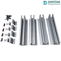 Rooftop Solar Panel Mounting Structure Set - Micro Rail Rooftop Solar Panel Mounting Structure Set - Micro Rail