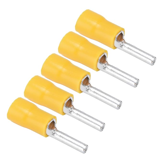 6 sq.mm -insulated copper pin type terminal ends | HPI-22 (pack of 10 ) 6 sq.mm -insulated copper pin type terminal ends | HPI-22 (pack of 10 )