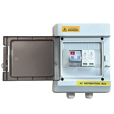 Premium Waterproof IP66 ACDB, 32A MCB & 320V SPD, Havells, for 1kW-5kW (1Ph)