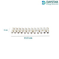 10A PVC Terminal Connector Strip 12 ways (10 Amp, Pack of 5) 10A PVC Terminal Connector Strip 12 ways (10 Amp, Pack of 5)