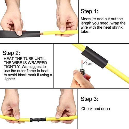 Heat Shrink Tube Sleeve Wrap 1 meters Heat Shrink Tube Sleeve Wrap 1 meters