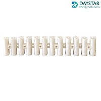 15A PVC Terminal Connector Strip  (15 Amp, Pack of 5)