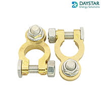 Brass Battery Terminal Connectors, Top Post Battery Terminals Clamp Set for Marine Car Boat RV Vehicles (pack of 4)) Brass Battery Terminal Connectors, Top Post Battery Terminals Clamp Set for Marine Car Boat RV Vehicles (pack of 4))