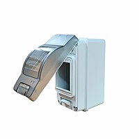 2-Way MCB Box (UV Pro) Weatherproof DB Box Suitable for Outdoor use (IP65) 2-Way MCB Box (UV Pro) Weatherproof DB Box Suitable for Outdoor use (IP65)