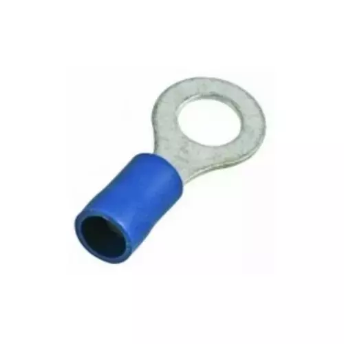 1.5-Crimping Type Insulated Copper Ring Type Terminal Ends | HRI-7063 (Pack Of 10) 1.5-Crimping Type Insulated Copper Ring Type Terminal Ends | HRI-7063 (Pack Of 10)