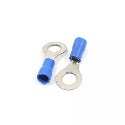 1.5-CRIMPING TYPE INSULATED COPPER RING TYPE TERMINAL ENDS-HRI-7063(PACK OF 10)- 1.5-CRIMPING TYPE INSULATED COPPER RING TYPE TERMINAL ENDS-HRI-7063(PACK OF 10)-