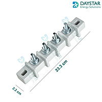 200 Amp 4 Pole Grey Standard Connection Plate 200 Amp 4 Pole Grey Standard Connection Plate