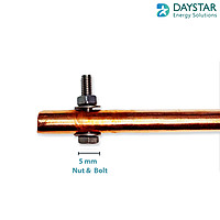 5 Feet - Copper Bonded Earth Rod 14mm - 100 Microns (14mm & 100 Microns) 5 Feet - Copper Bonded Earth Rod 14mm - 100 Microns (14mm & 100 Microns)