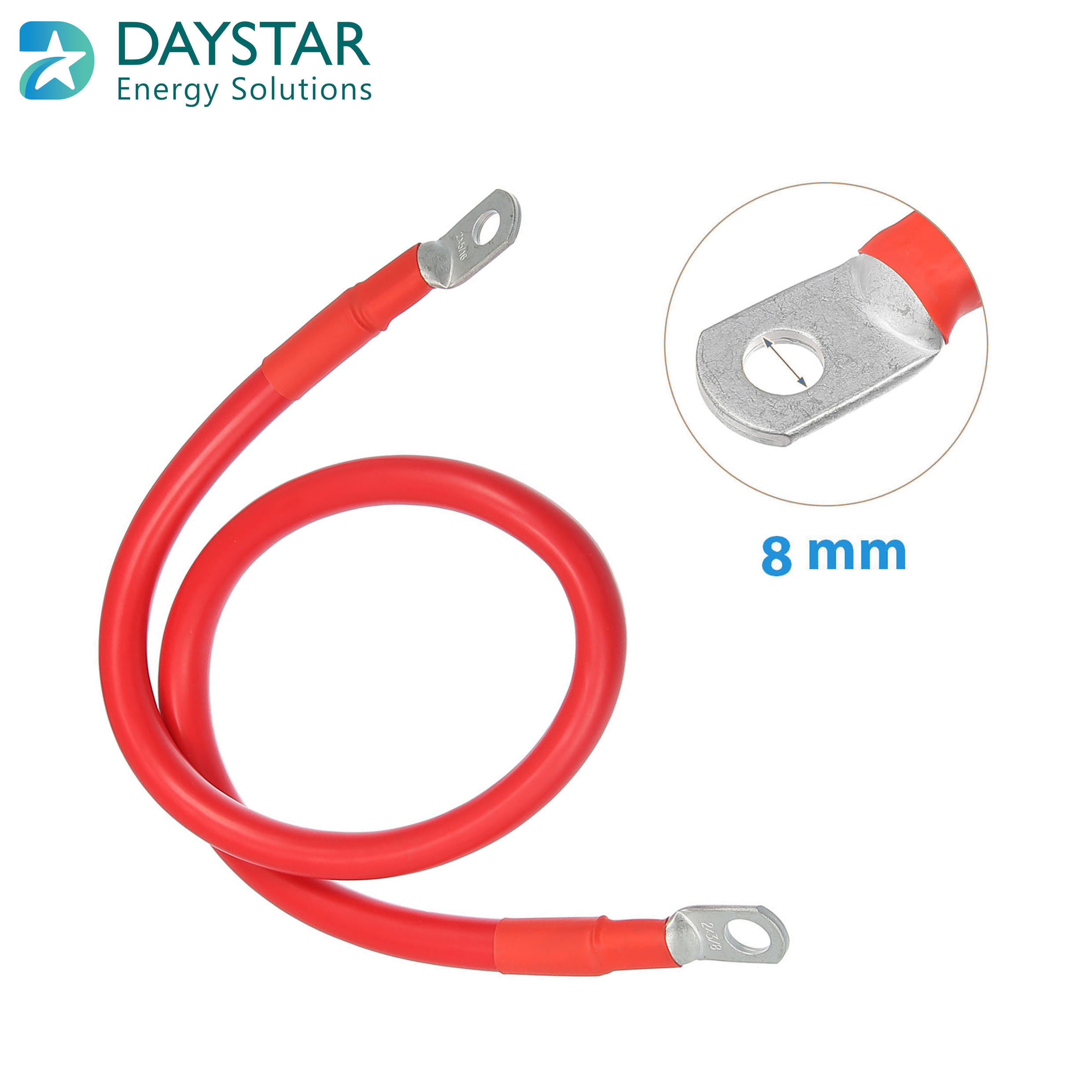 25 sq.mm Red and Black Battery Connecting Cables