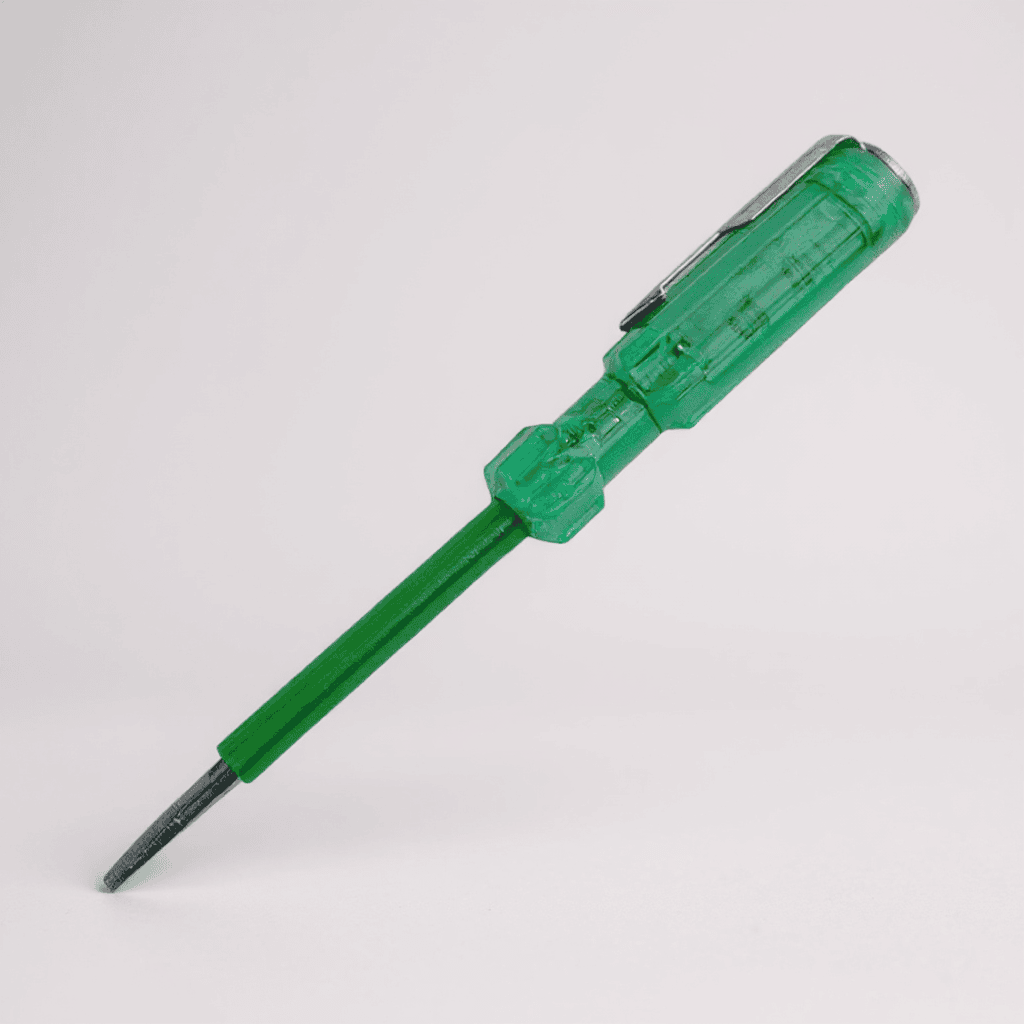 Voltage Line Tester with 2 in 1 Plus Minus Screwdriver (100V-500V AC)