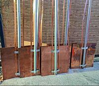 Pure Copper Earth Plate (300mm x 300mm x 3mm) Pure Copper Earth Plate (300mm x 300mm x 3mm)