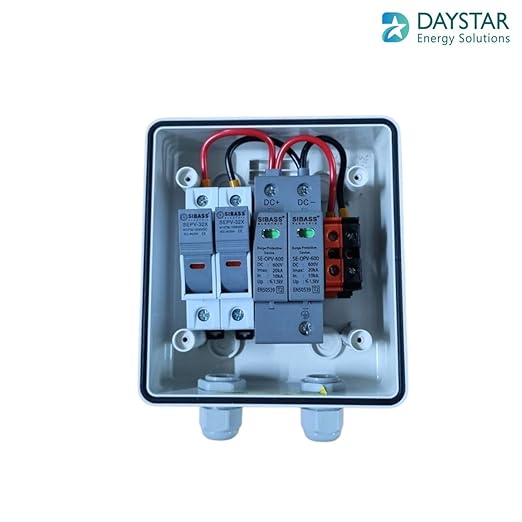 WaterShield Waterproof IP66 Single Phase Solar (ACDB + DCDB) Combo for Upto 5kw