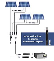 MC-4 in-Line Fuse Connector without Fuse ( Pack of 1) MC-4 in-Line Fuse Connector without Fuse ( Pack of 1)