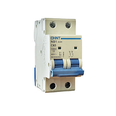 AC MCB DP C-curve (63 Amps)