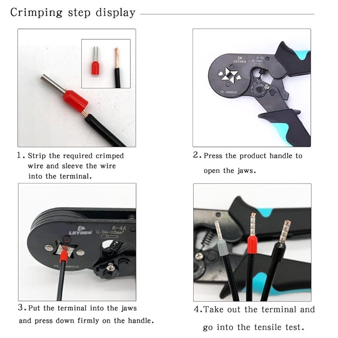 Wire Stripper Self Adjusting Crimping Plier Ratcheting Ferrule Crimper Tool, Chakra Crimping Tool Wire Stripper Self Adjusting Crimping Plier Ratcheting Ferrule Crimper Tool, Chakra Crimping Tool