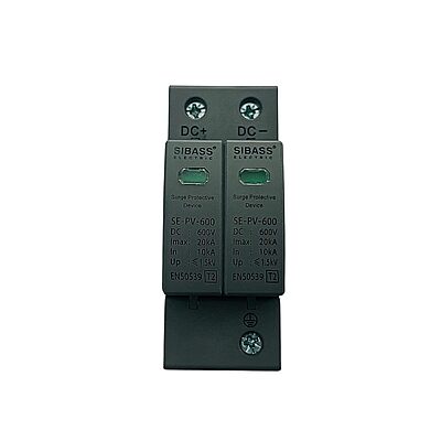 DC SPD 600V 2 Pole Surge Protection Device (SE-PE-600)