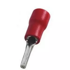 1.5 sq.mm-insulated copper pin type terminal ends | HPI-17 (pack of 10 ) 1.5 sq.mm-insulated copper pin type terminal ends | HPI-17 (pack of 10 )
