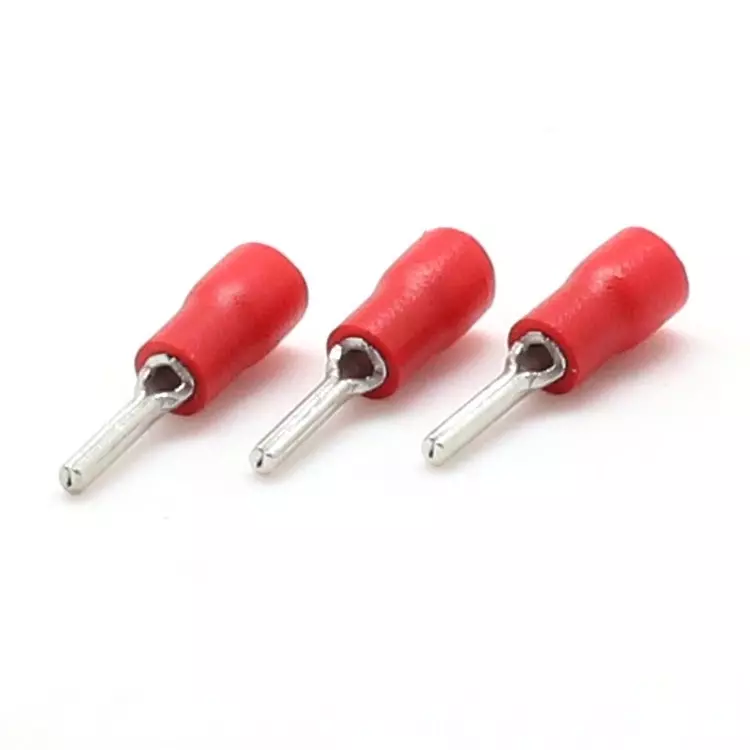 1.5 sq.mm-insulated copper pin type terminal ends | HPI-17 (pack of 10 ) 1.5 sq.mm-insulated copper pin type terminal ends | HPI-17 (pack of 10 )