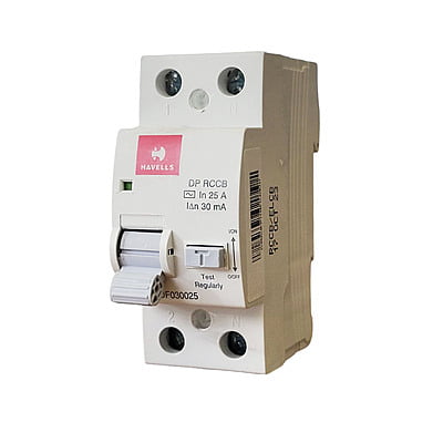25A/30mA DP RCCB (Grey)