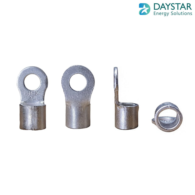 50 sq.mm Ring Type Copper Cable Lugs-Non Insulated (10 nos) 50 sq.mm Ring Type Copper Cable Lugs-Non Insulated (10 nos)