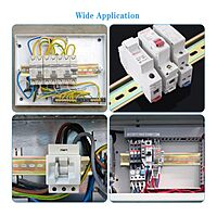 2-Piece DIN Mounting Rails – 35mm Slotted Iron Rails for Terminal Blocks, Relays & Contactors | Industrial Electrical Panel Accessories | 50 Centimeter | Pack Of 2 2-Piece DIN Mounting Rails – 35mm Slotted Iron Rails for Terminal Blocks, Relays & Contactors | Industrial Electrical Panel Accessories | 50 Centimeter | Pack Of 2
