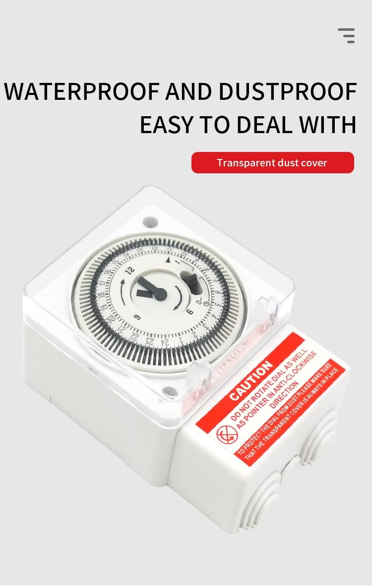 FM/1 QT Quartz Analog Daily Timer Switch, 240V Programmable Dial FM/1 QT Quartz Analog Daily Timer Switch, 240V Programmable Dial