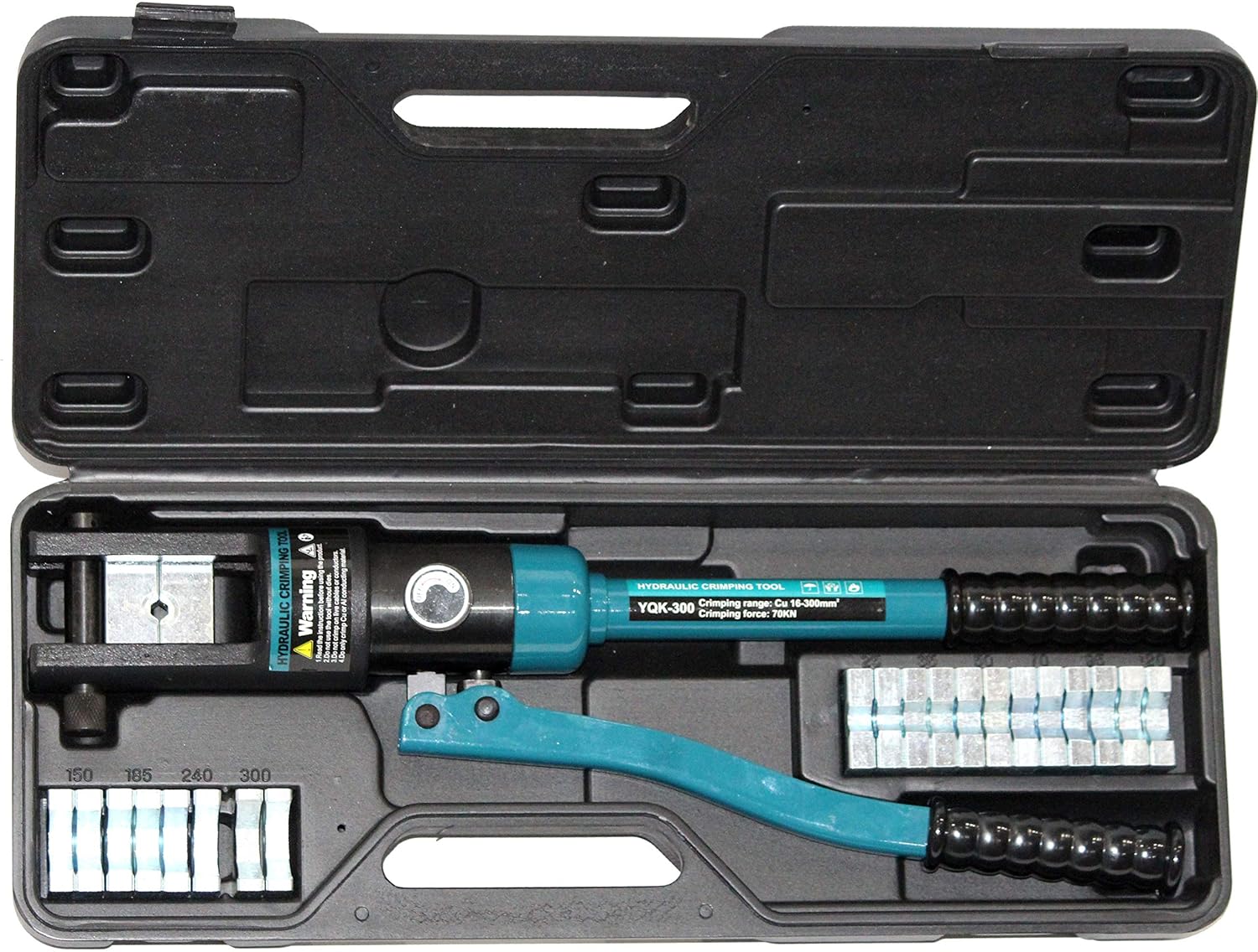 Hydraulic Crimping Tool: 16-Ton Manual Crimper for 10–300mm² Cable Lugs Hydraulic Crimping Tool: 16-Ton Manual Crimper for 10–300mm² Cable Lugs