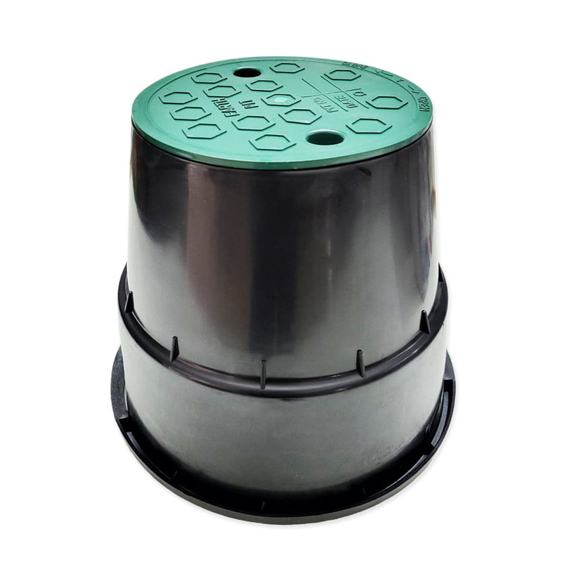 Lightning Earth Inspection Pit Chamber UV Stable Polymer Material Round Type