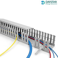 Cable Tray PVC FRLS Type Standard Slot Cable Manager Duct 45MM X 25MM X 100MM Cable Tray PVC FRLS Type Standard Slot Cable Manager Duct 45MM X 25MM X 100MM
