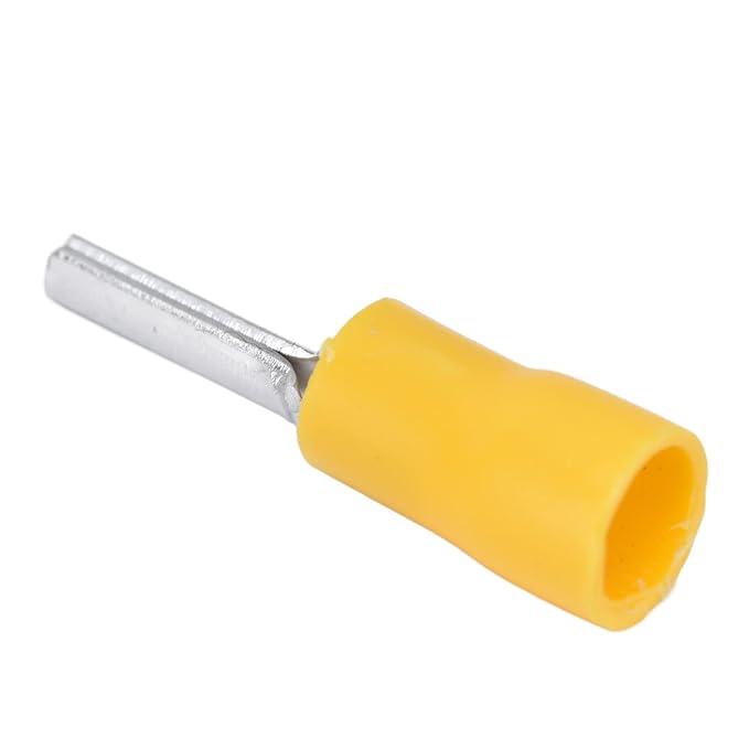 6 sq.mm -insulated copper pin type terminal ends | HPI-22 (pack of 10 ) 6 sq.mm -insulated copper pin type terminal ends | HPI-22 (pack of 10 )