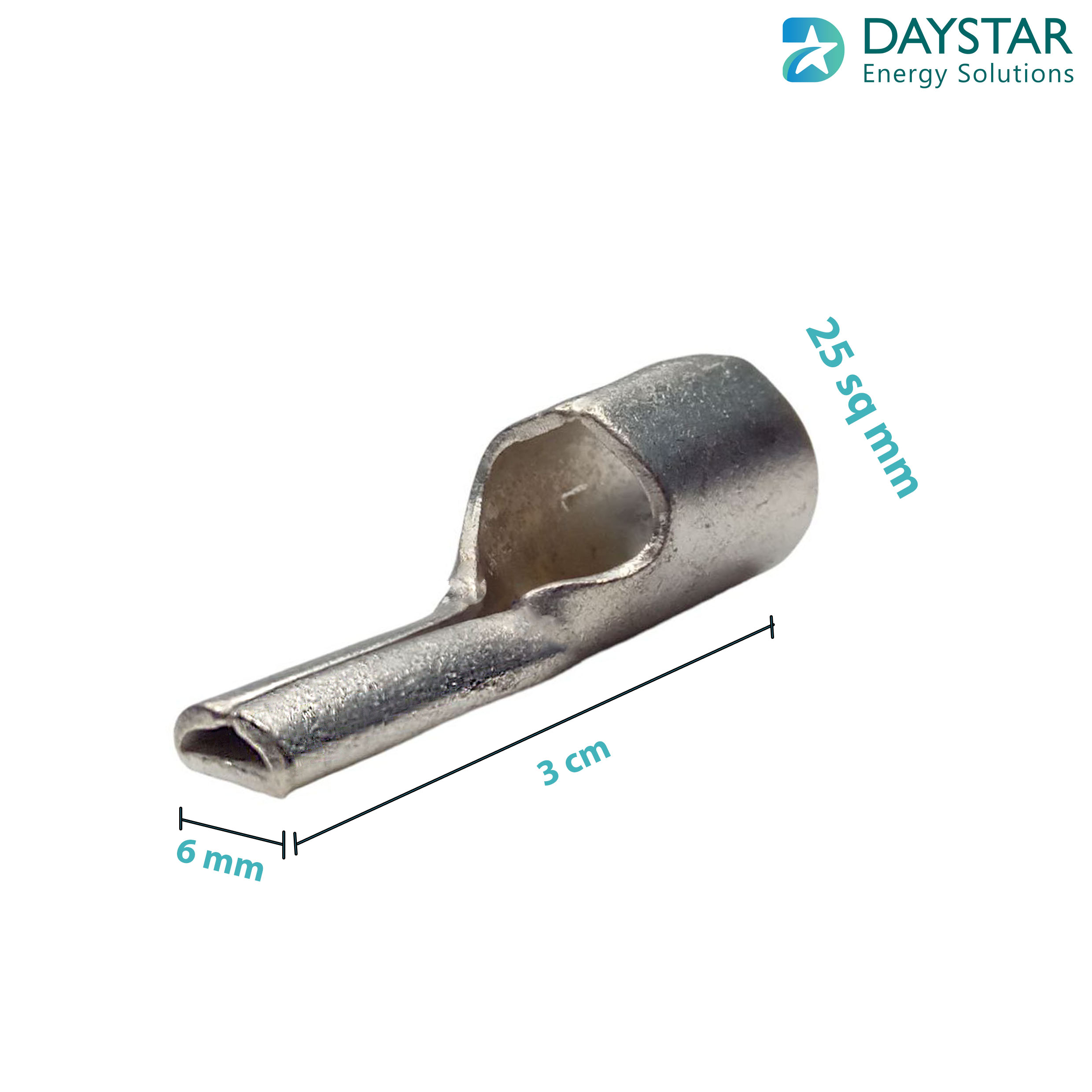 25 sq.mm Copper Pin Type Lug - 1 Nos 25 sq.mm Copper Pin Type Lug - 1 Nos