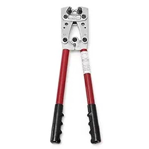 Mechanic Rotating Dies Crimping Hand Tool (6 to 50 Sq Mm) Cable Lug Crimping Plier