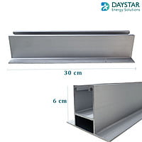 Rooftop Solar Panel Mounting Structure Set - Mono Rail Rooftop Solar Panel Mounting Structure Set - Mono Rail