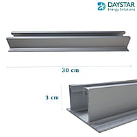Aluminium Channel micro Rail for mounting Solar Panel on Rooftop Aluminium Channel micro Rail for mounting Solar Panel on Rooftop