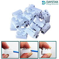 Cable Connectors 2 Pins Electrical Push Type Cable Connectors Quick Splice Lock Wire Terminal 220V 10A 100pcs Cable Connectors 2 Pins Electrical Push Type Cable Connectors Quick Splice Lock Wire Terminal 220V 10A 100pcs