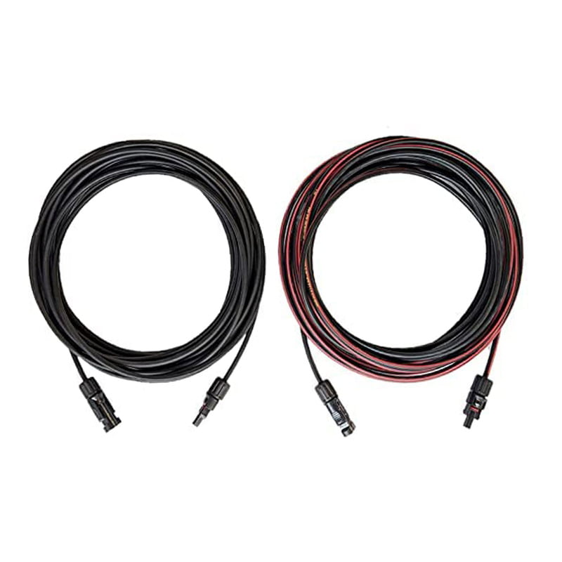 Solar DC Cable 4 sq.mm with Crimped MC4 Connectors (Red and Black 1 Meter) Solar DC Cable 4 sq.mm with Crimped MC4 Connectors (Red and Black 1 Meter)
