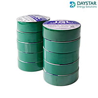 Jindal Quality Tape PVC Electrical Insulation Tape-Colored Pack of 10 Pieces (Green, 10) Jindal Quality Tape PVC Electrical Insulation Tape-Colored Pack of 10 Pieces (Green, 10)