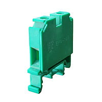TERMINAL BLOCK POLYMIDE 4MM - FTS4P GREEN