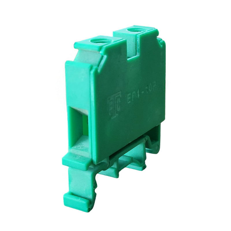 TERMINAL BLOCK POLYMIDE 4MM - FTS4P GREEN