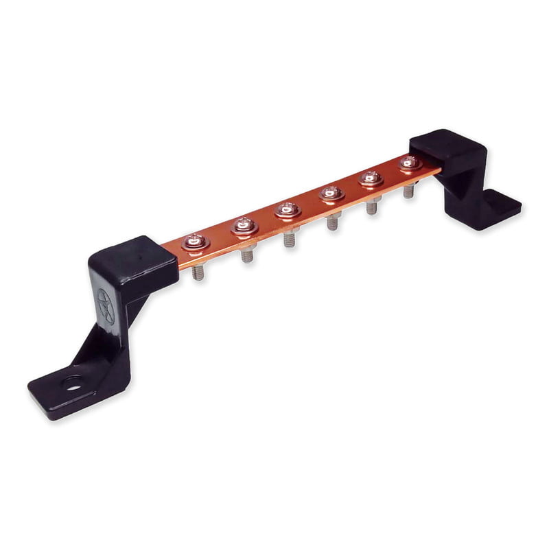 EARTH BENCH/TERMINAL STRIP,TERMINAL CONNECTOR [ 6 HOLE ]