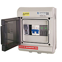 Premium Waterproof IP66 DCDB 1 in 1 Out Inbuilt DC Fuse 20A, SPD 600V & DC MCB 20A (1 Series/String x up to 12 Panels Max.) (1-1 600V MCB) Premium Waterproof IP66 DCDB 1 in 1 Out Inbuilt DC Fuse 20A, SPD 600V & DC MCB 20A (1 Series/String x up to 12 Panels Max.) (1-1 600V MCB)