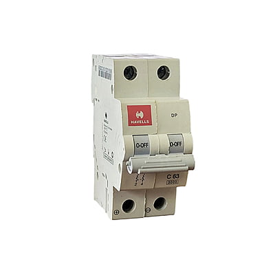 DC MCB, 63 Amp, 2 Pole suitable for Solar Application