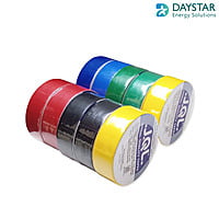 Jindal Quality Tape PVC Electrical Insulation Tape-Colored Pack of 10 Pieces (Multi, 10) Jindal Quality Tape PVC Electrical Insulation Tape-Colored Pack of 10 Pieces (Multi, 10)