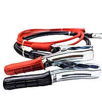2 Guage (35 Sq mm) Heavy Jumper Cable Battery Booster Wire  (5 Feet Red & Black)