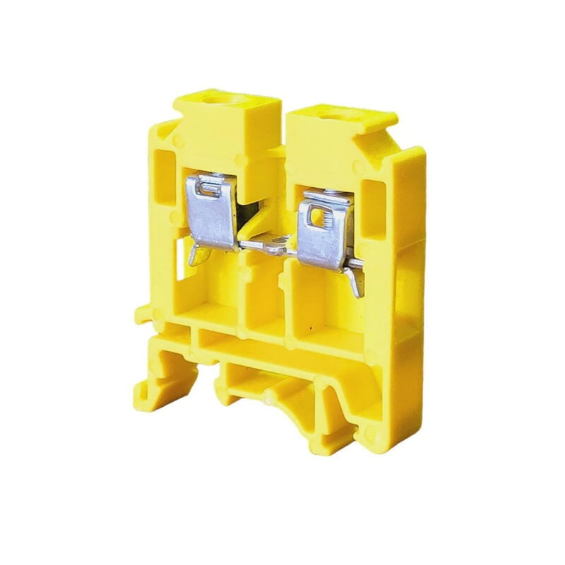 TERMINAL BLOCK POLYMIDE for 6sqmm - FTS6P YELLOW WITH END PLATE TERMINAL BLOCK POLYMIDE for 6sqmm - FTS6P YELLOW WITH END PLATE