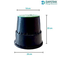 Lightning Earth Inspection Pit Chamber UV Stable Polymer Material Round Type Lightning Earth Inspection Pit Chamber UV Stable Polymer Material Round Type
