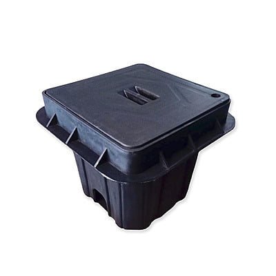 Lightning Earth Inspection Pit Chamber UV Stable Polymer Material Square Type